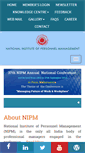 Mobile Screenshot of nipm.in